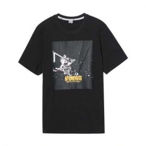 Puma Men’s Black Graphic T-Shirt – Size 15