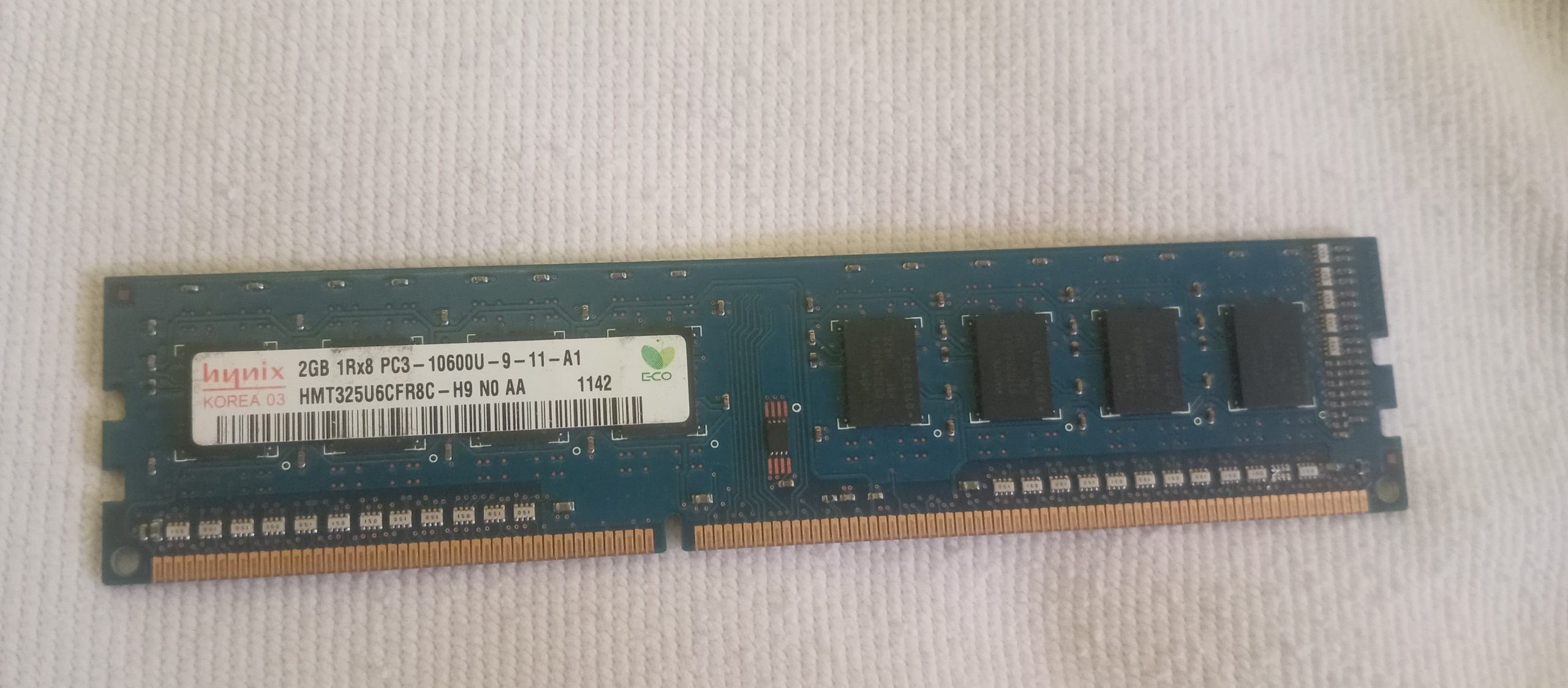 Hynix 2GB DDR3 Desktop RAM 1333MHz (Used)