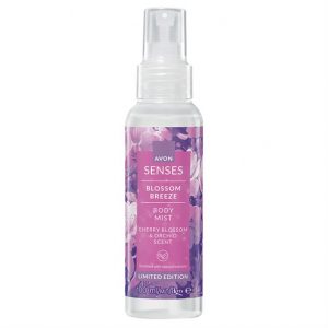Avon Senses Blossom Breeze Body Mist – Cherry Blossom & Orchid, Limited Edition, 100ml