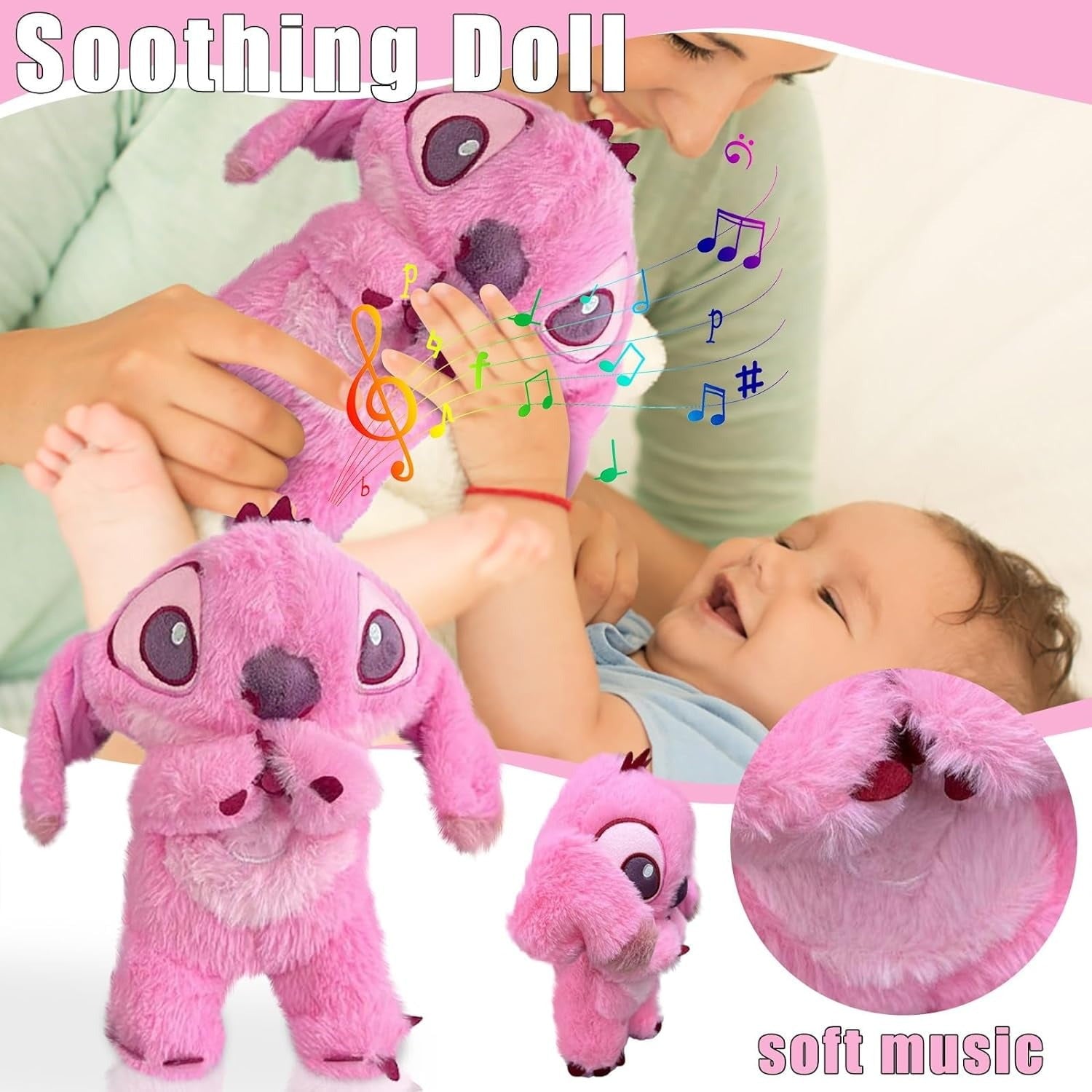 breathing st!tch koala anxiety relief toy
