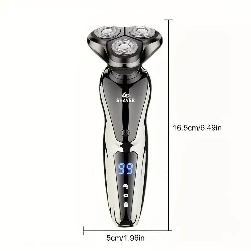 rechargeable portable electric shaver