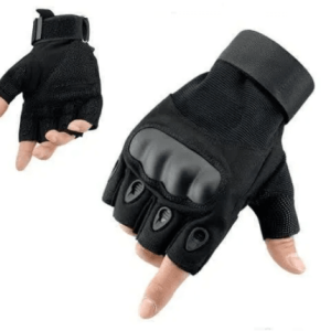 Hard Shell Half Finger Hand Gloves