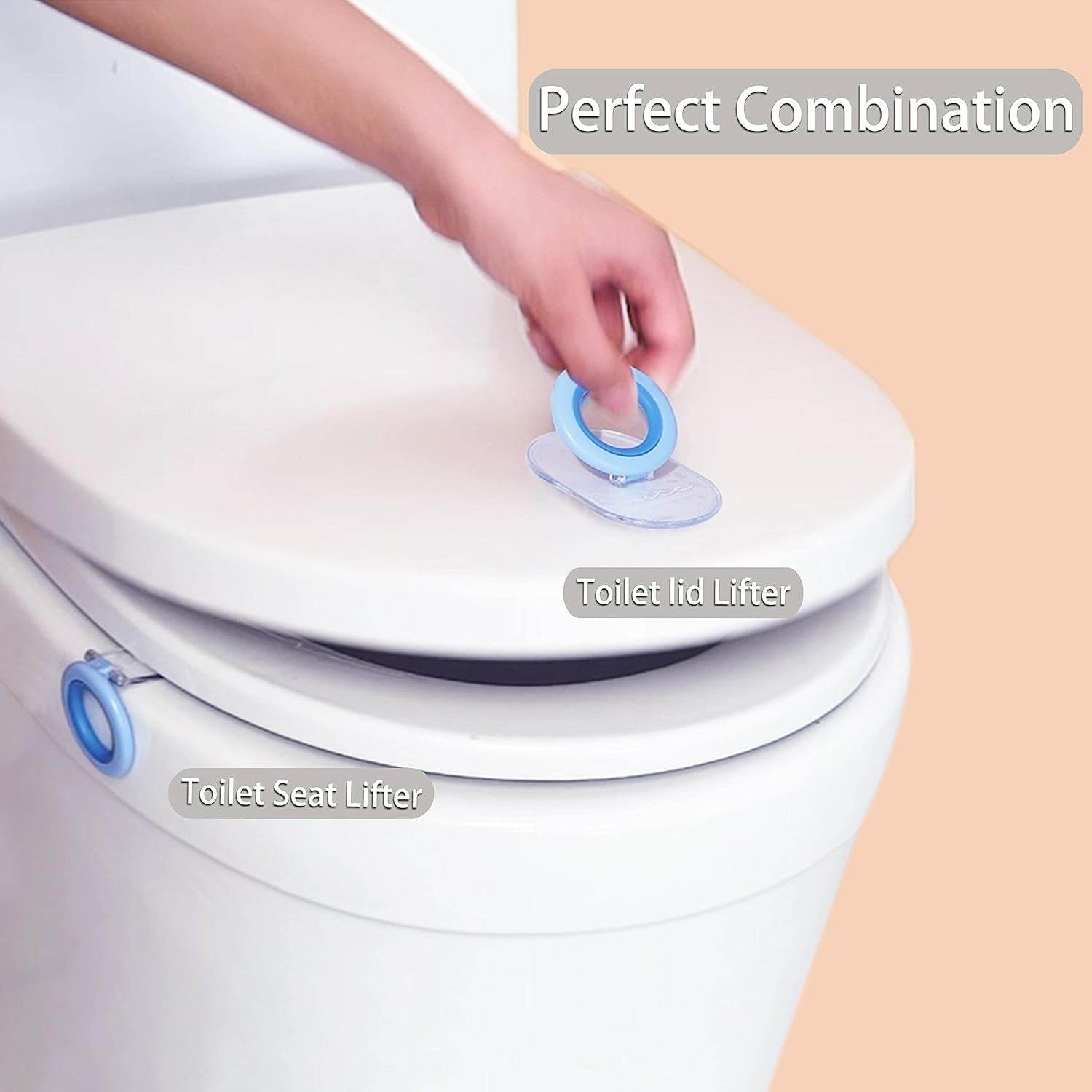 toilet seat lifter cover handle (2 pcs)