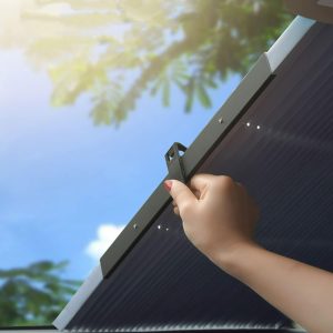 retractable car sunshade