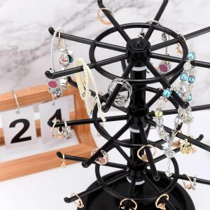 rotating jewelry display holder (3 tier)