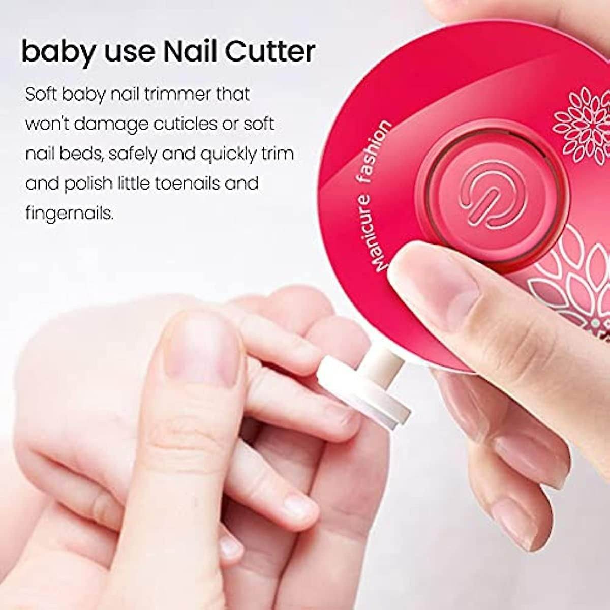 electric baby nail file (battery operated)