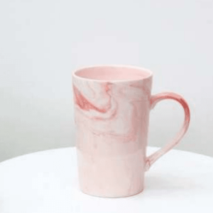 ceramic marble coffee cup (400ml)