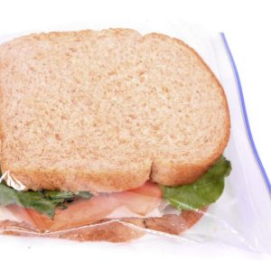 zipper seal sandwich bags (14.9x16.5cm)(50 pcs)