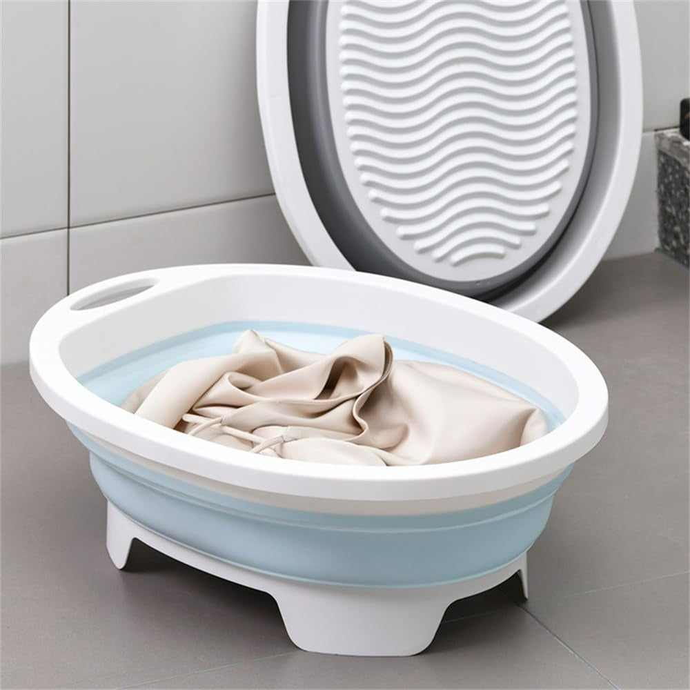 collapsible reusable sink basket for home and travel (6l)