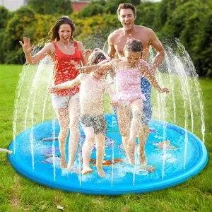 Inflatable Round Water Splash Play Fountain 1.7m – Family Outdoor Fun
