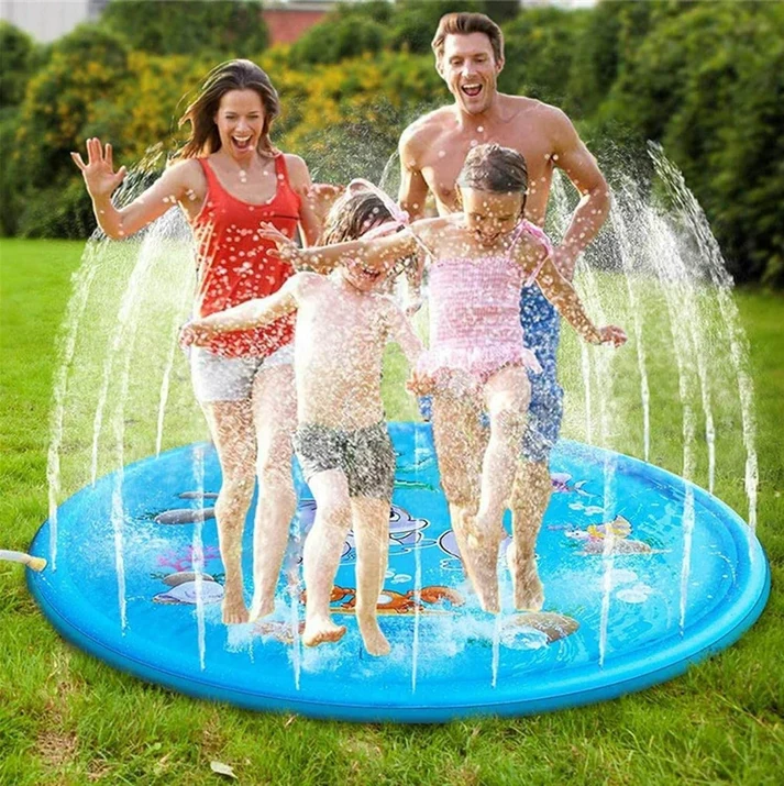 Inflatable Round Water Splash Play Fountain 1.7m – Family Outdoor Fun
