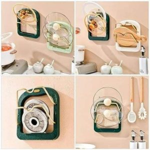 wall mounted pot cover frame