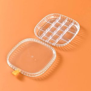 transparent jewellery tray organiser (1 layer)