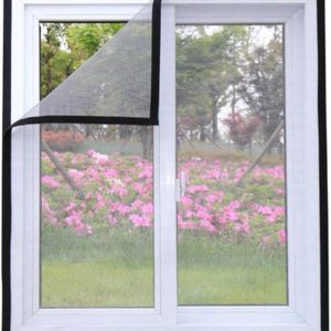 magnetic velcro window screen curtain (1.5x1.5m)