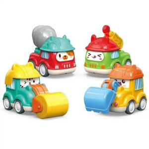 early learning educational engineering fleet car set (2 pcs)