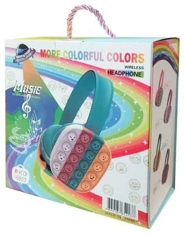 bluetooth pop it headphones (pink) bluetooth pop it headphones (pink)