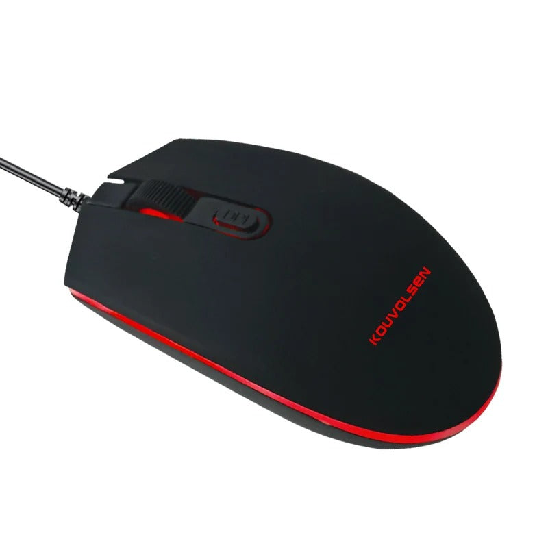 usb illuminated wired mouse