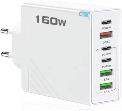 160w-original-imahgnhgr2krczcs 160W Multiport Super Fast Mobile Charger