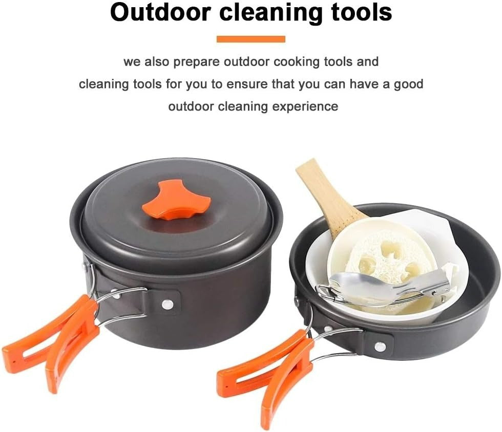 aluminum camping cookware set (2pcs) aluminum camping cookware set (2pcs)