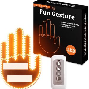 remote controlled car gesture light