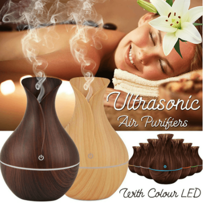 Mini Vase Ultrasonic Aroma Humidifier (150ml) Mini Vase Ultrasonic Aroma Humidifier (150ml)