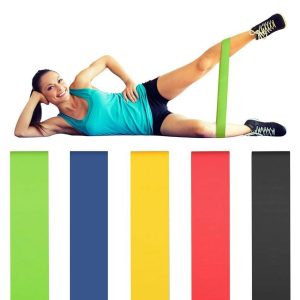 resistance exercise belts (5 pcs)