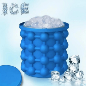2in1 Magic Silicone Ice Cube Bucket Genie