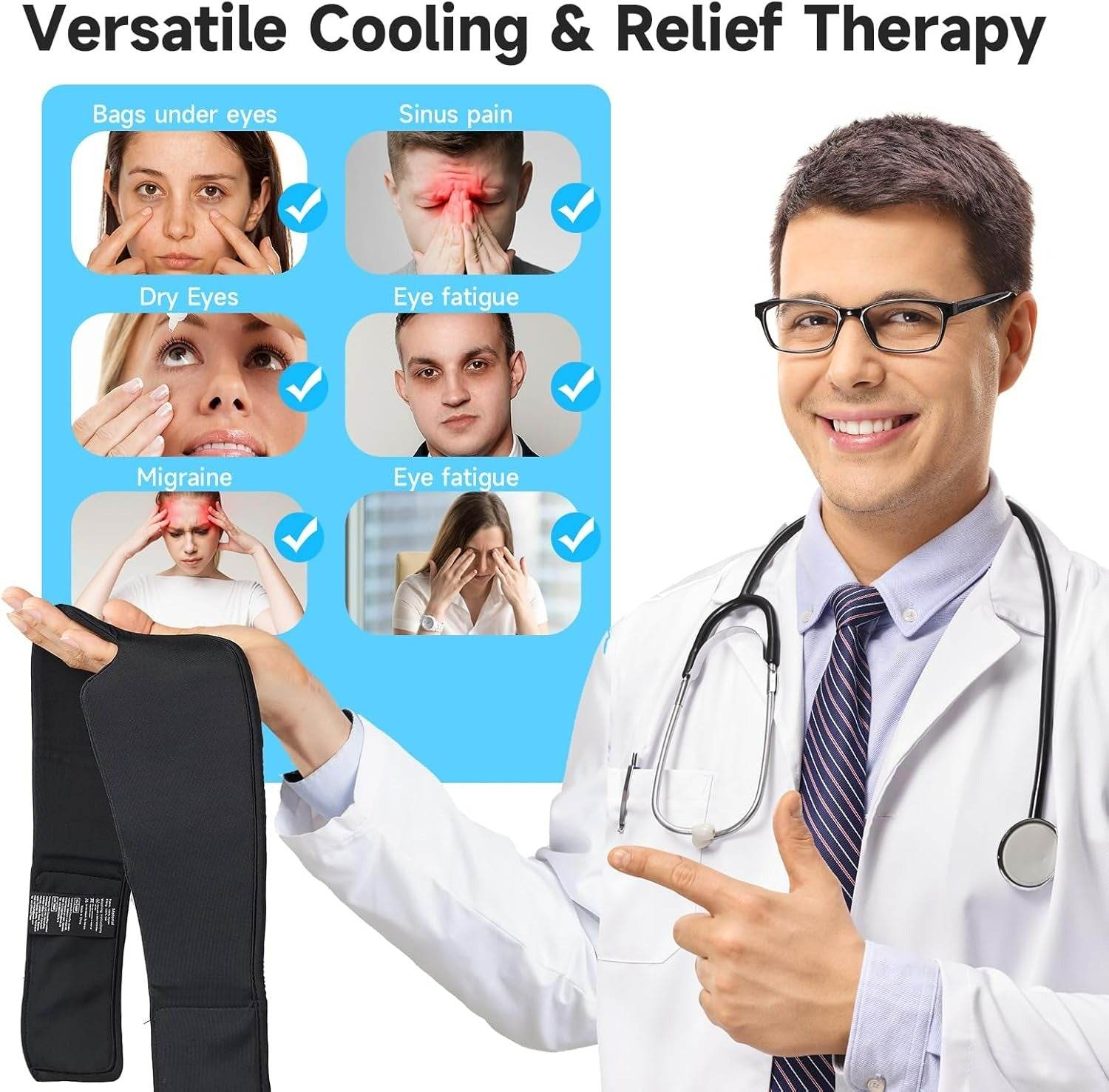 cooling eye mask (migraine relief) cooling eye mask (migraine relief)