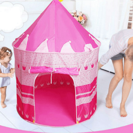 castle cubby house play tent for children