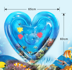 Heart Tummy Time Inflatable Water Play Mat - Image 3