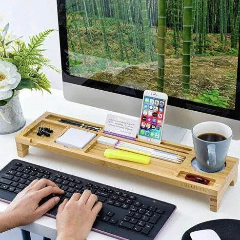 laptop monitor riser and desk organiser laptop monitor riser and desk organiser