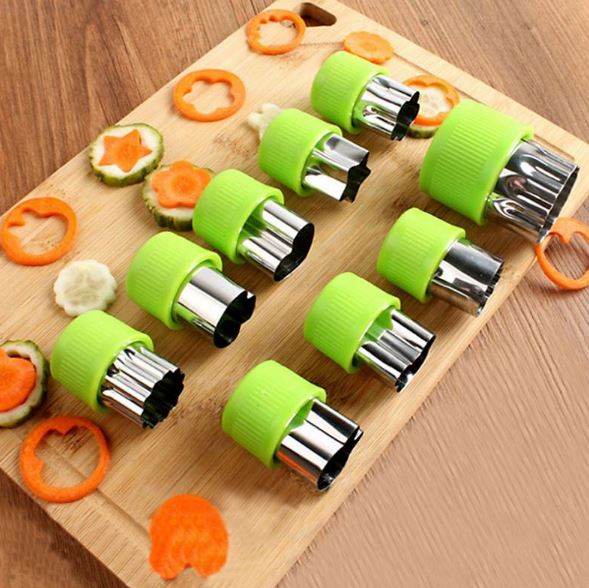 fruit and cookie cutter set (9 pcs) fruit and cookie cutter set (9 pcs)