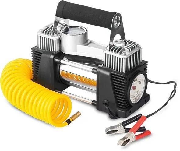 Double Cylinder Air Compressor With Tyre Repair Tools - Image 2