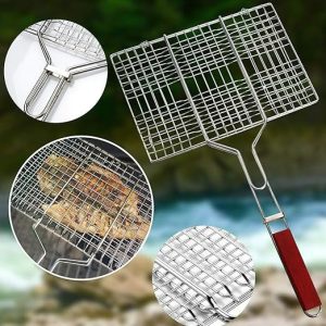 braai stainless steel hand grill