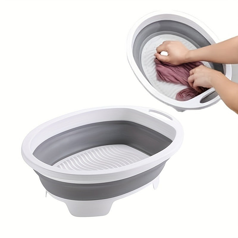 collapsible reusable sink basket for home and travel (6l)