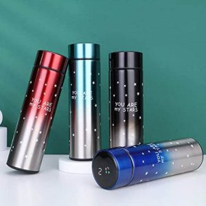vacuum flask with temperature display (stars)(500ml)