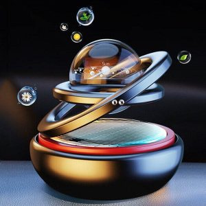 solar power auto car rotate aromatherapy air freshener