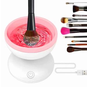 electric make up brush cleaner
