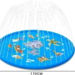 Inflatable Round Water Splash Play Fountain 1.7m – Family Outdoor Fun
