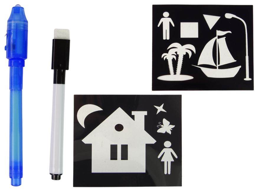 2in1 Glow Painting Board For Kids (A4) 2in1 Glow Painting Board For Kids (A4) - Image 3