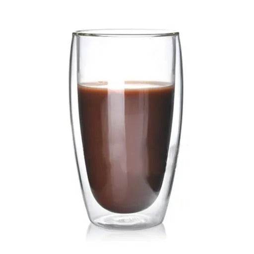 double walled glass cup (350ml)