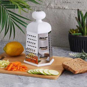 six sided grater and shredder