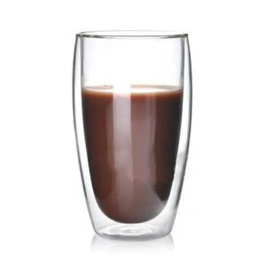Double Walled Glass Cup (450ml)