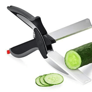 clever cutter stainless steel vegetable scissor