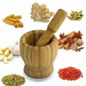 bamboo garlic press