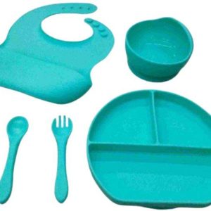 Baby Silicone Bib Set (5 pcs)