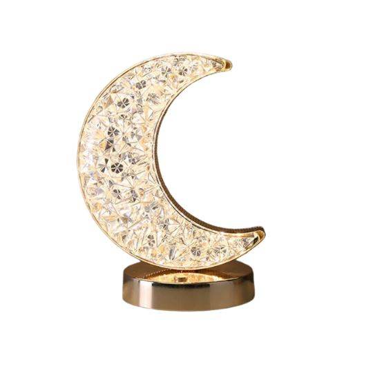 Modern Luxury Crystal Moon Lamp Modern Luxury Crystal Moon Lamp - Image 2