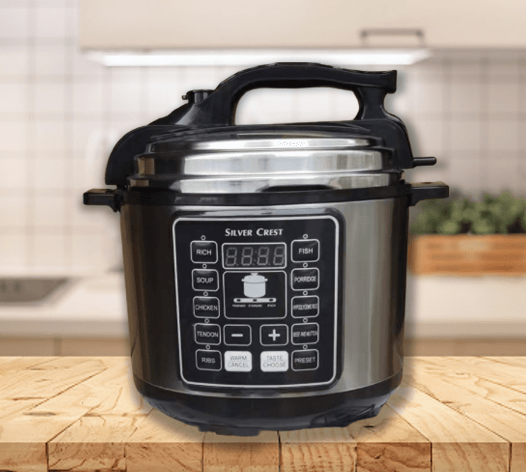 silver crest 6l digital smart pressure cooker silver crest 6l digital smart pressure cooker