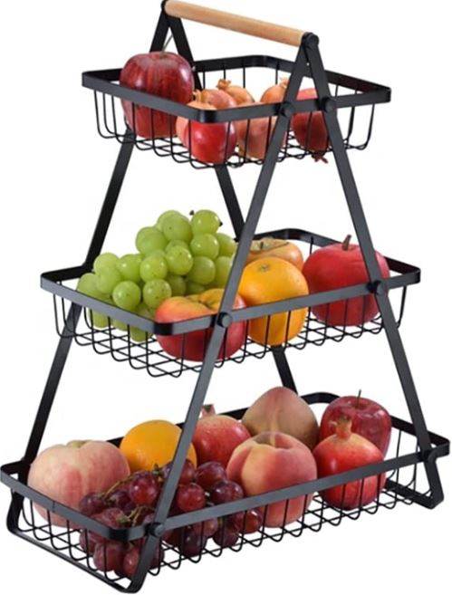 fruit stack rack (3 tier)