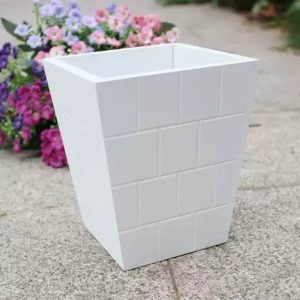 small square flower pot (16cm)